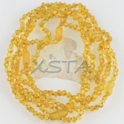 Teething necklace baroque honey raw Teething necklace baroque honey raw